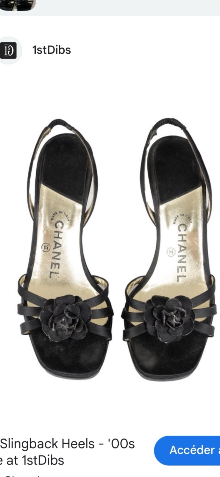 Talon chanel pointure 38 /37