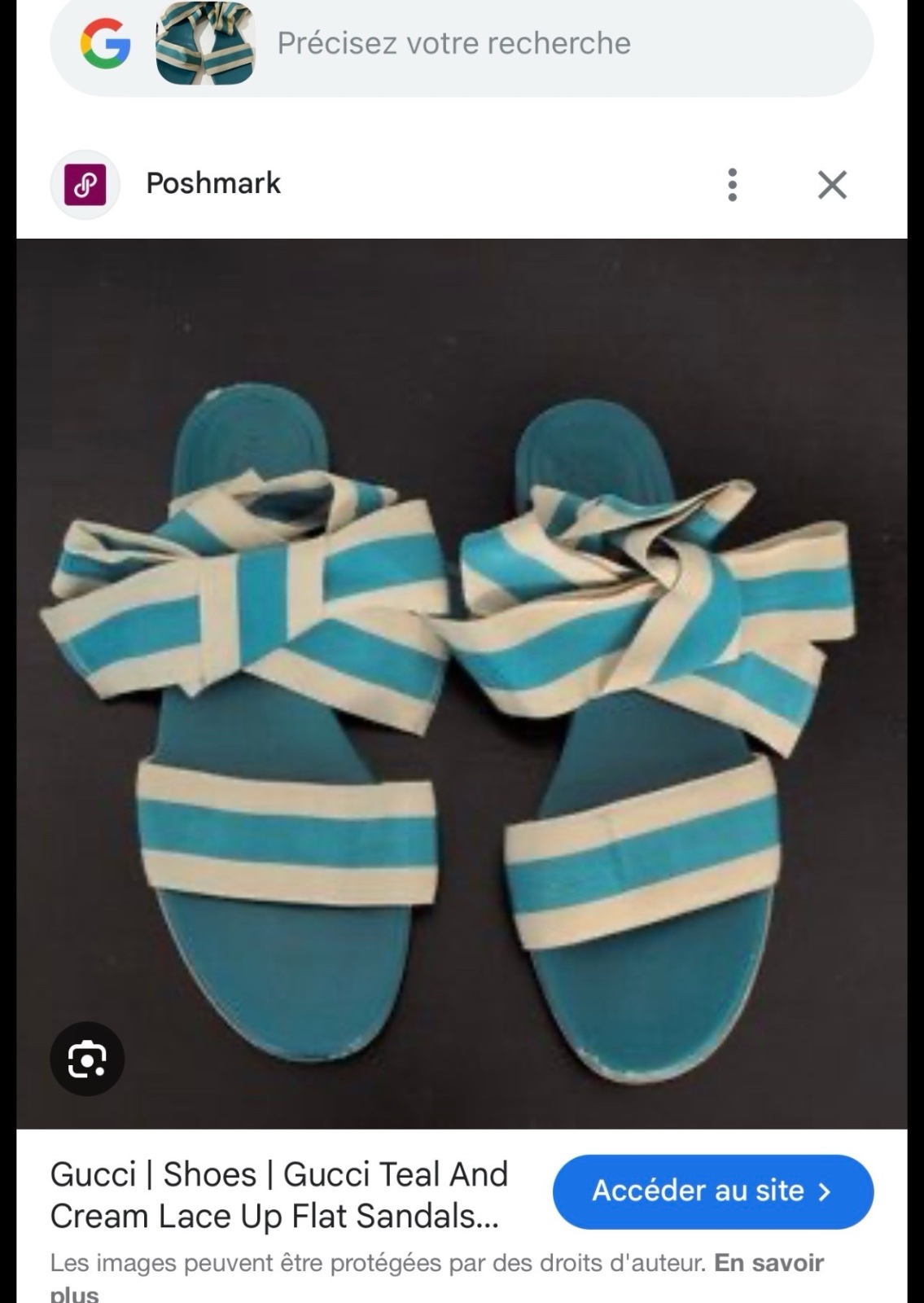 Gucci sandele pointure 38,5
