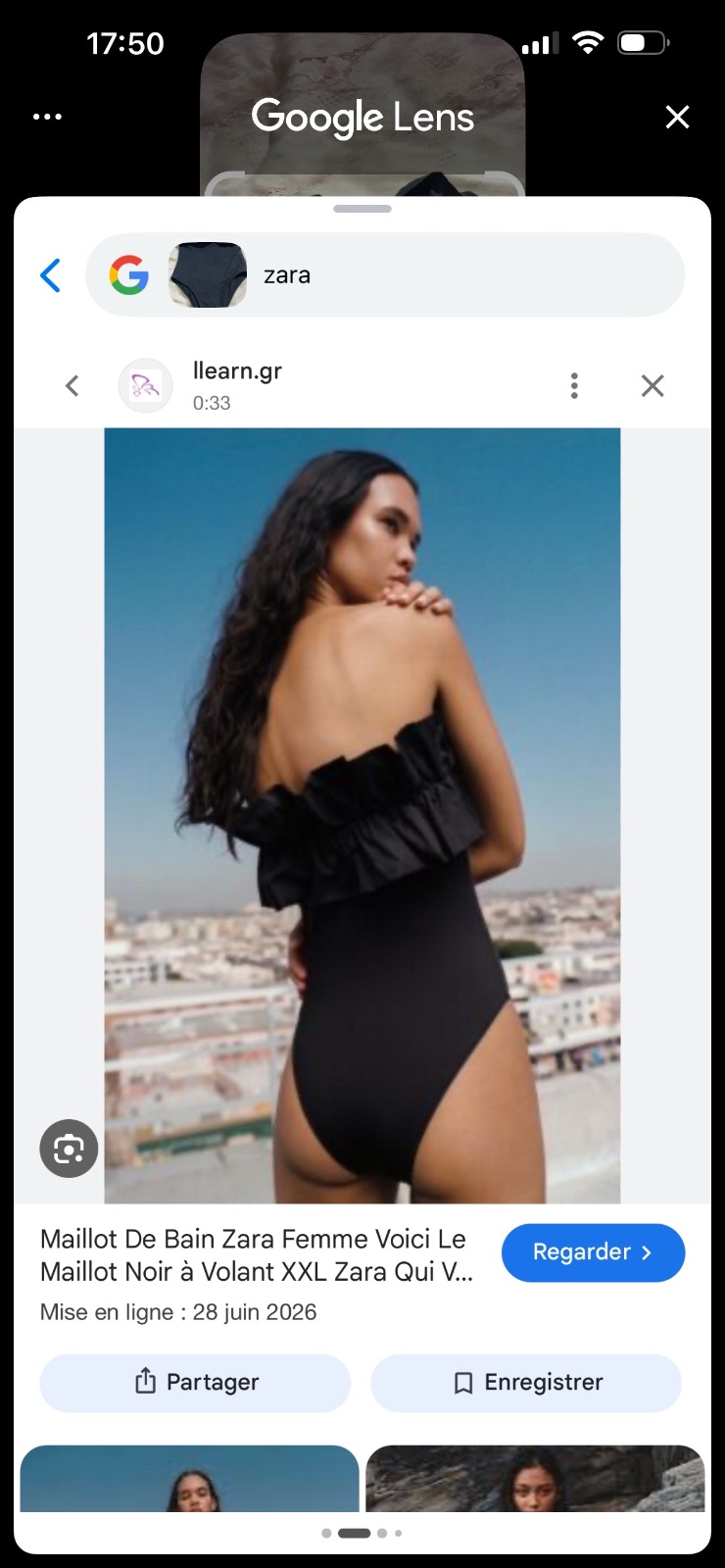 Maillot zara taille s/m