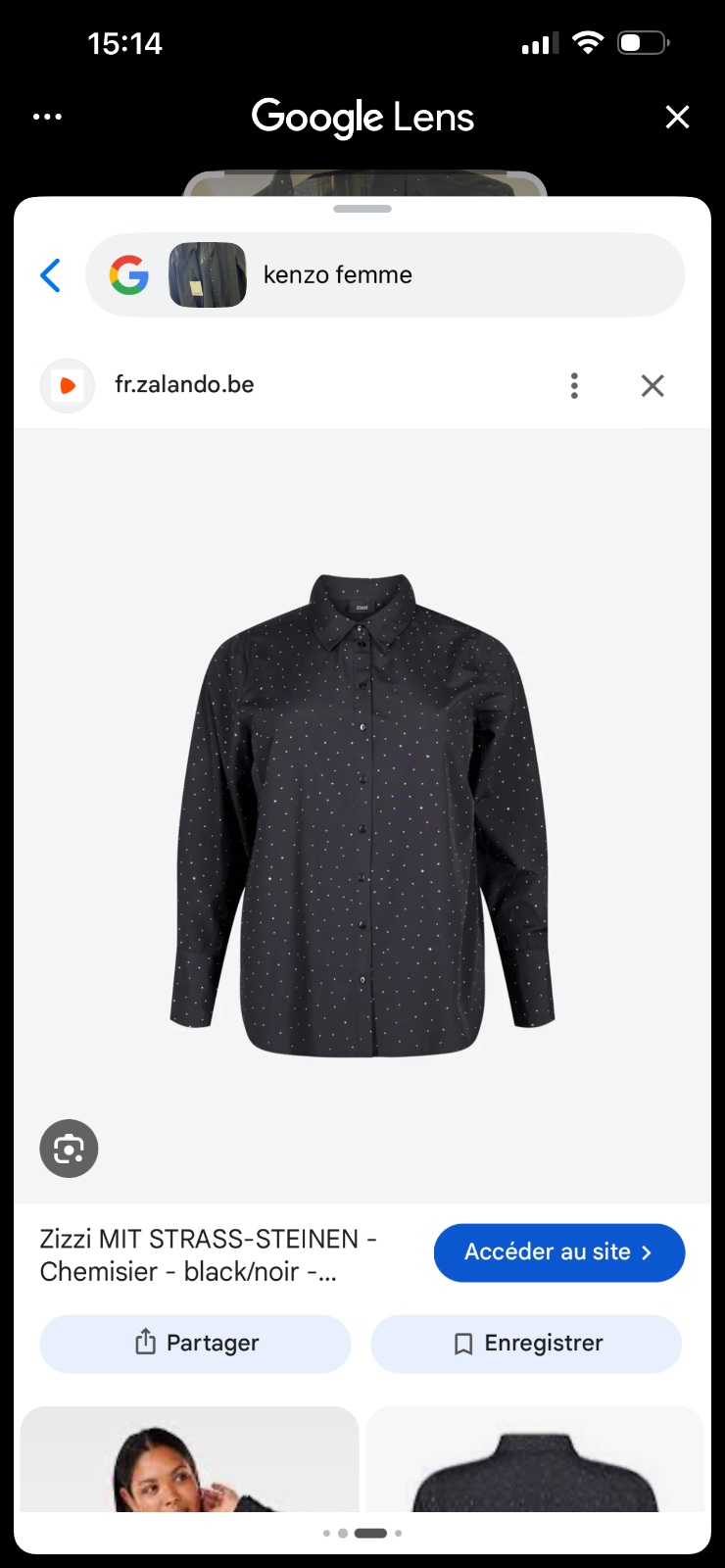 Chemise kenzo jamais portee taille s/m