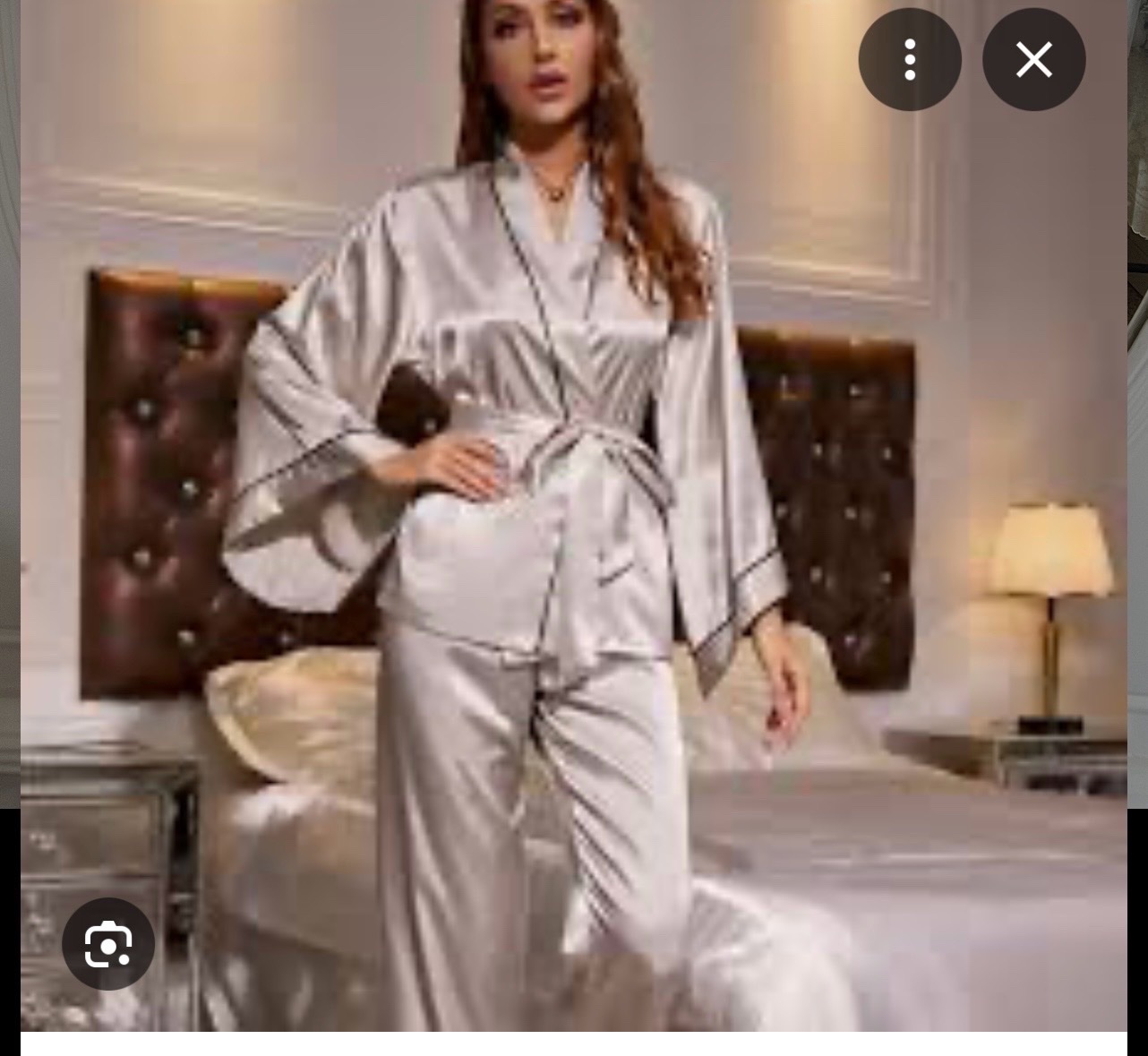 Pyjama satin tailles/m