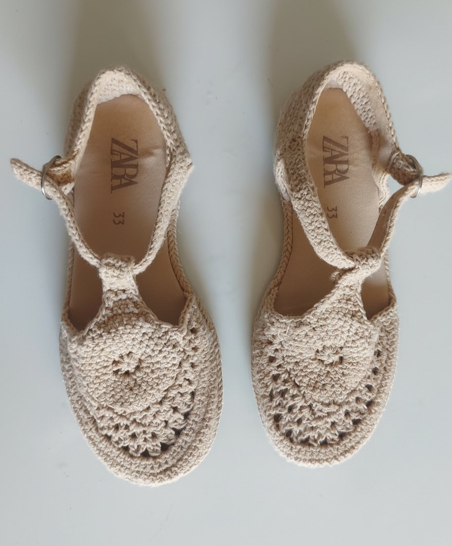 Ballerine en crochet 