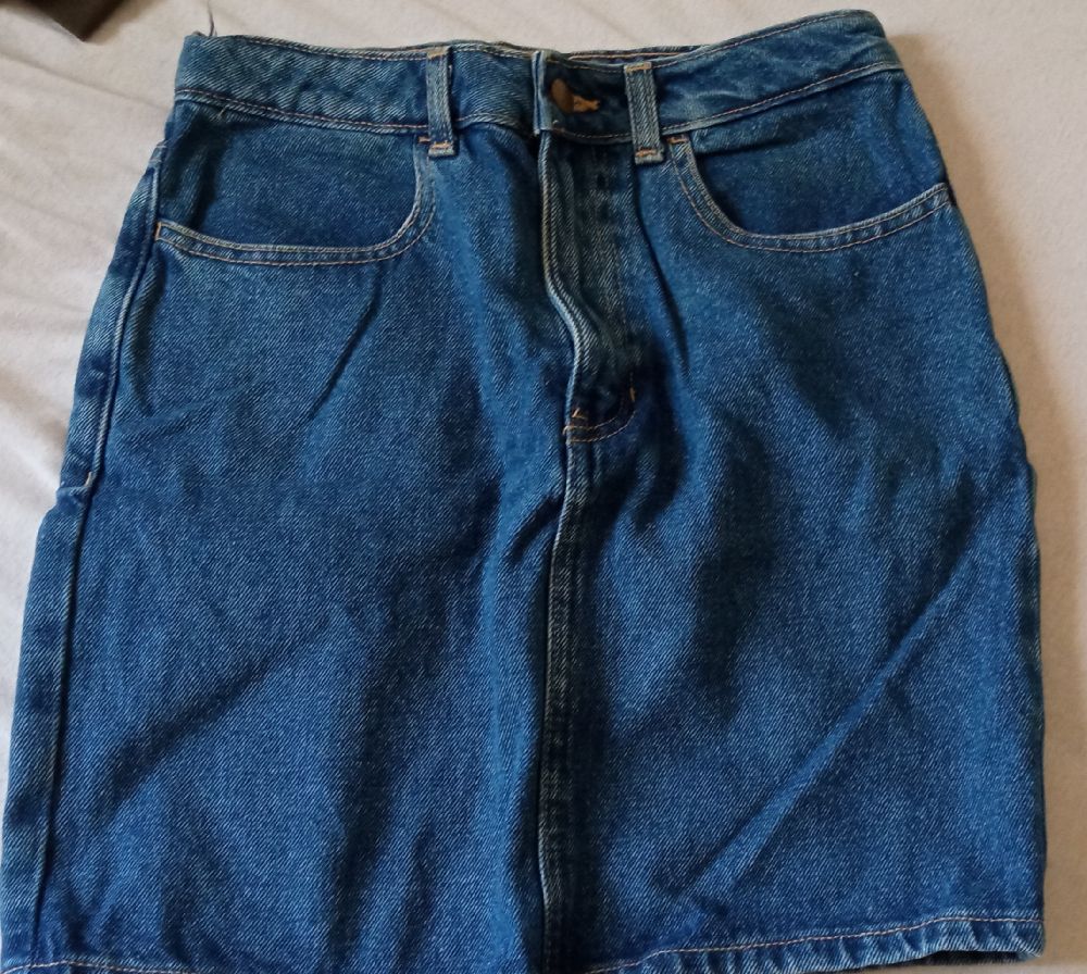 Jupe jean