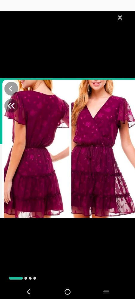 Robe a volants