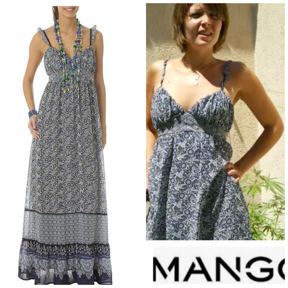 robe longue mango