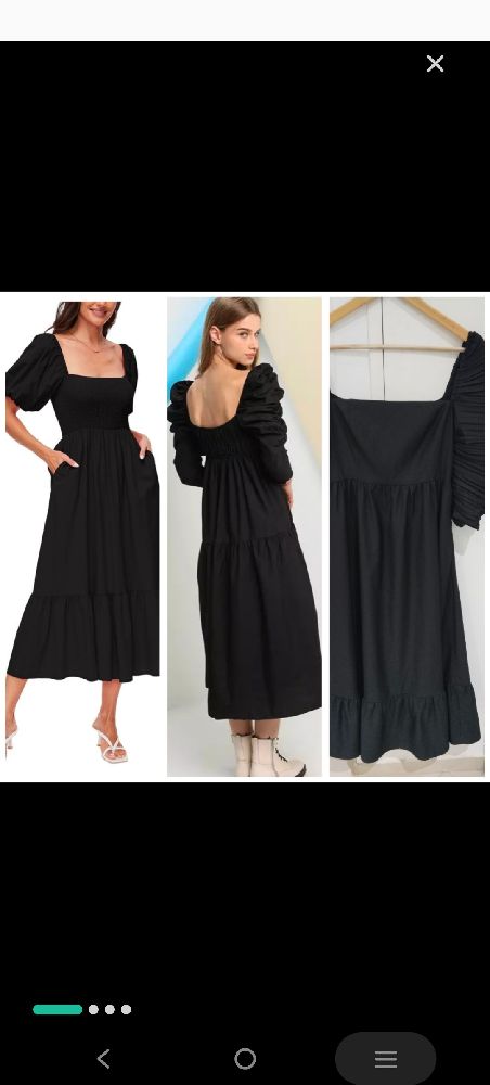 robe encolure carre