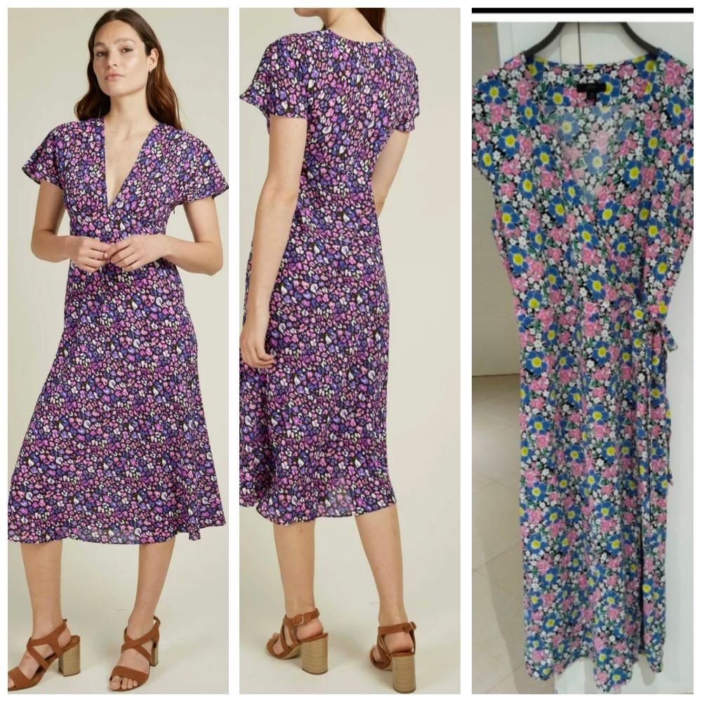 robe midi cachecoeur