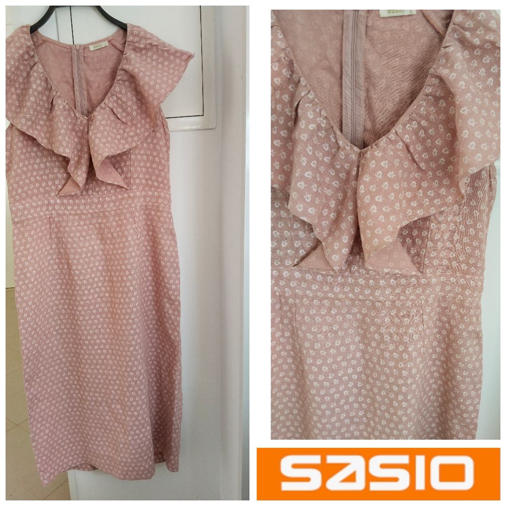 robe 9amaraya a col volante