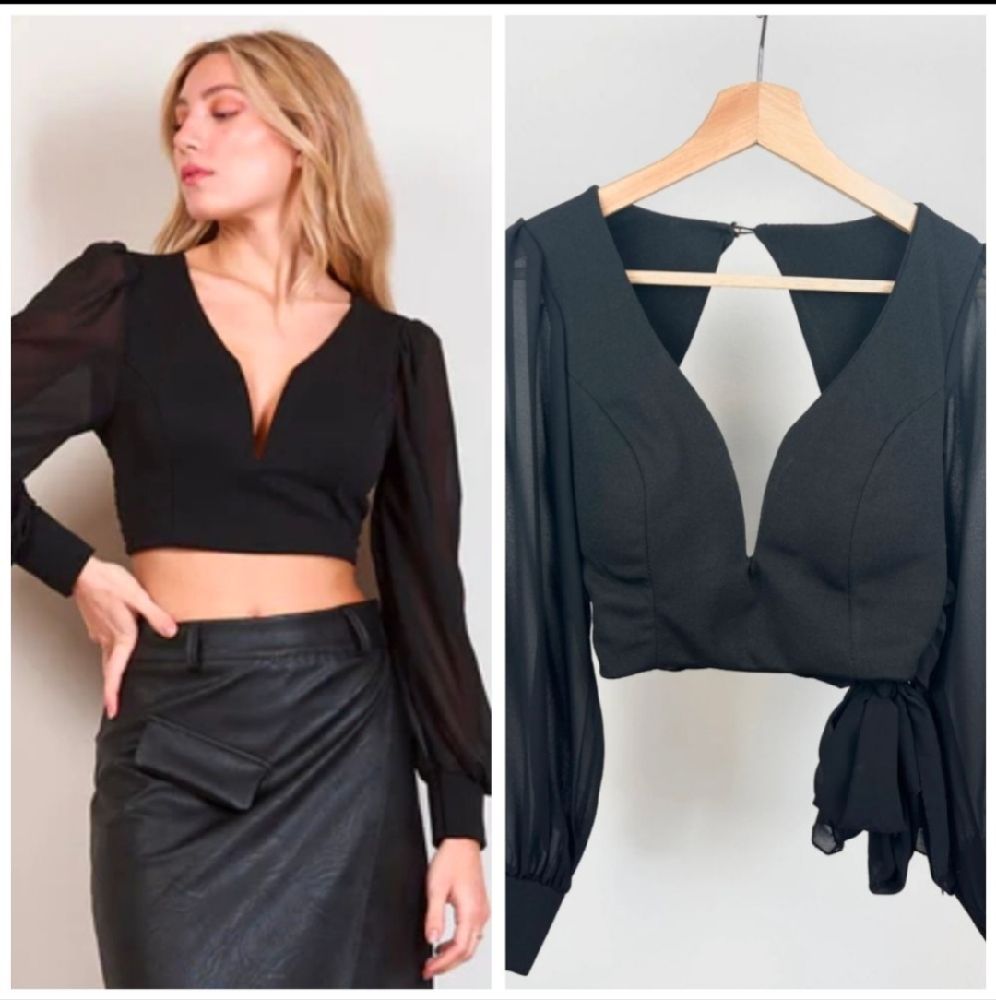 crop chemise