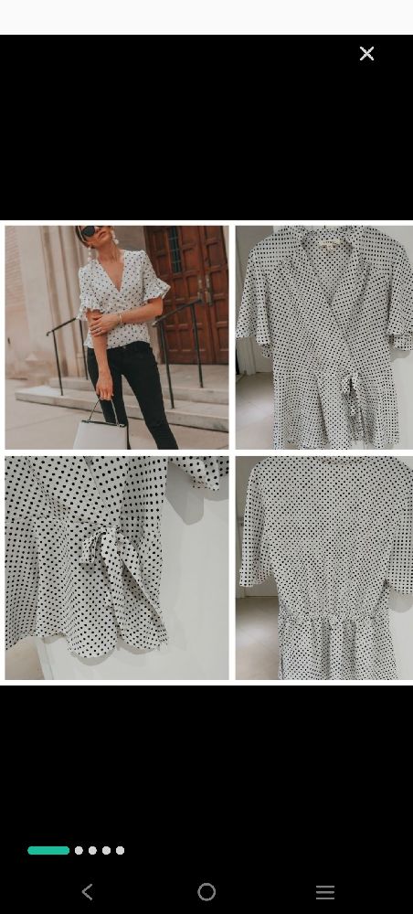 Blouse a pois 