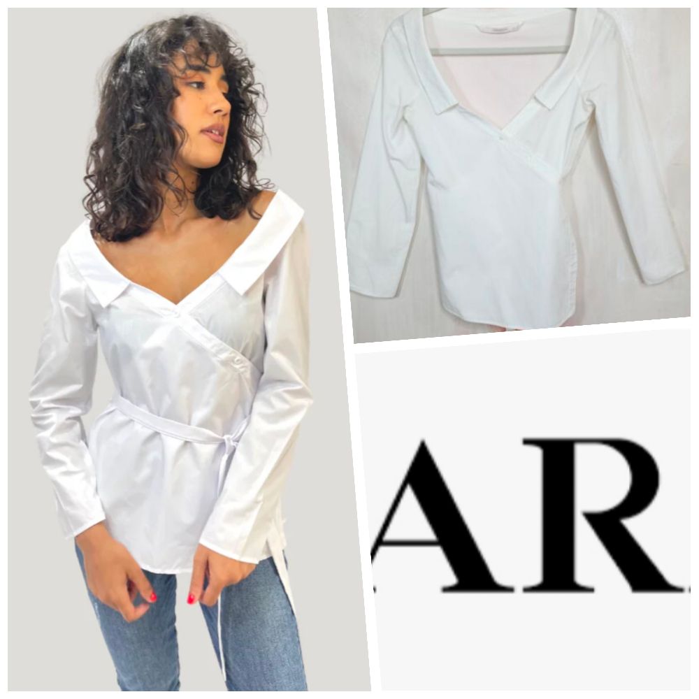 blouse blanche epaules denudees 