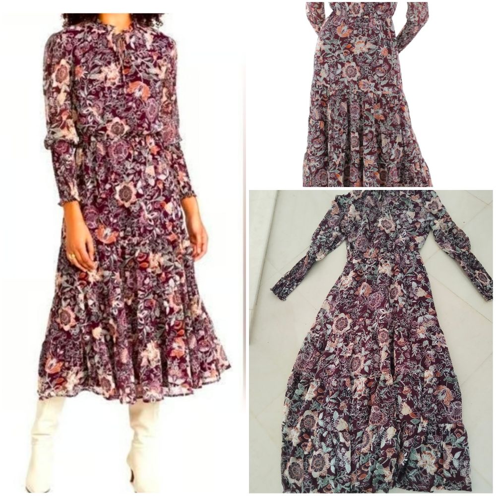 robe col avec noeud