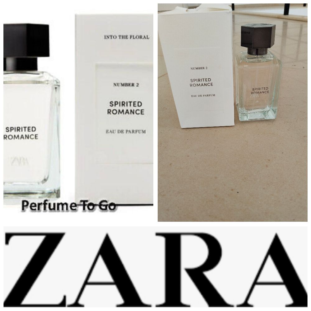 Eau de parfum florale de zara