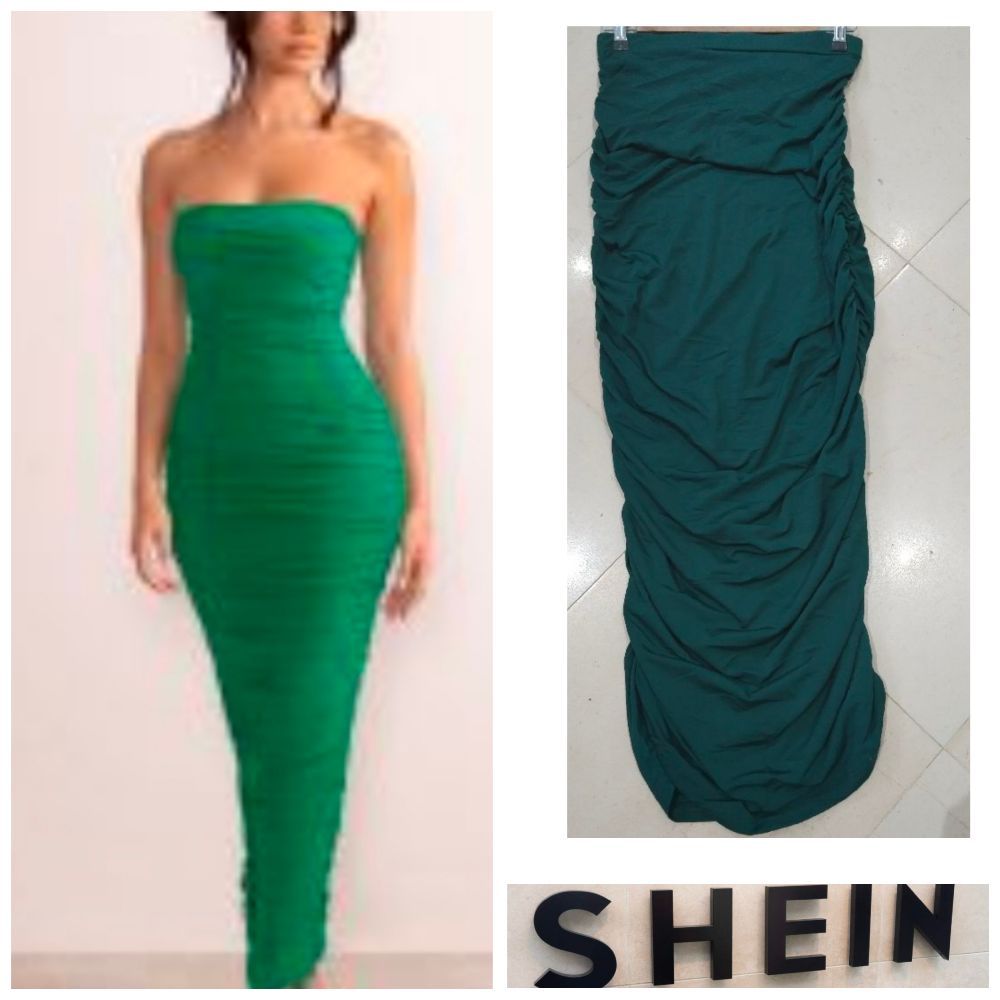 robe bandeau drapee