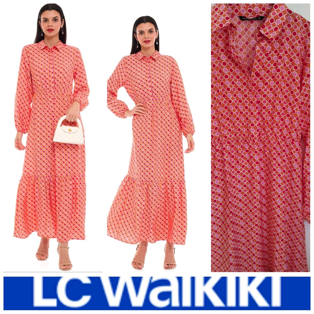 Robe chemise maxi