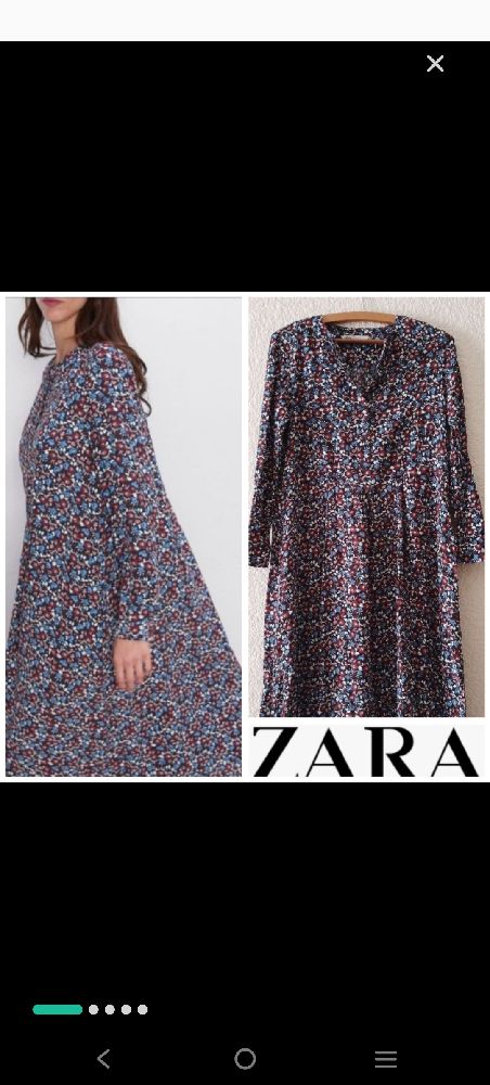 Robe zara a poches