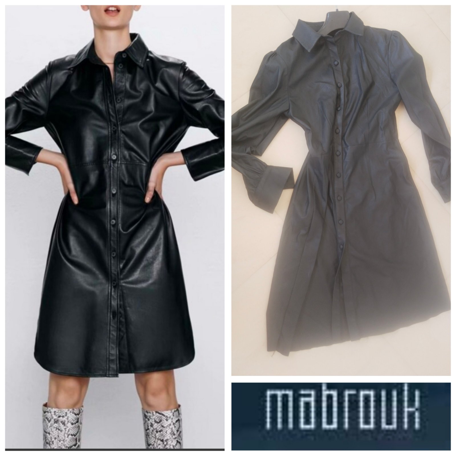 Robe. Similcuir