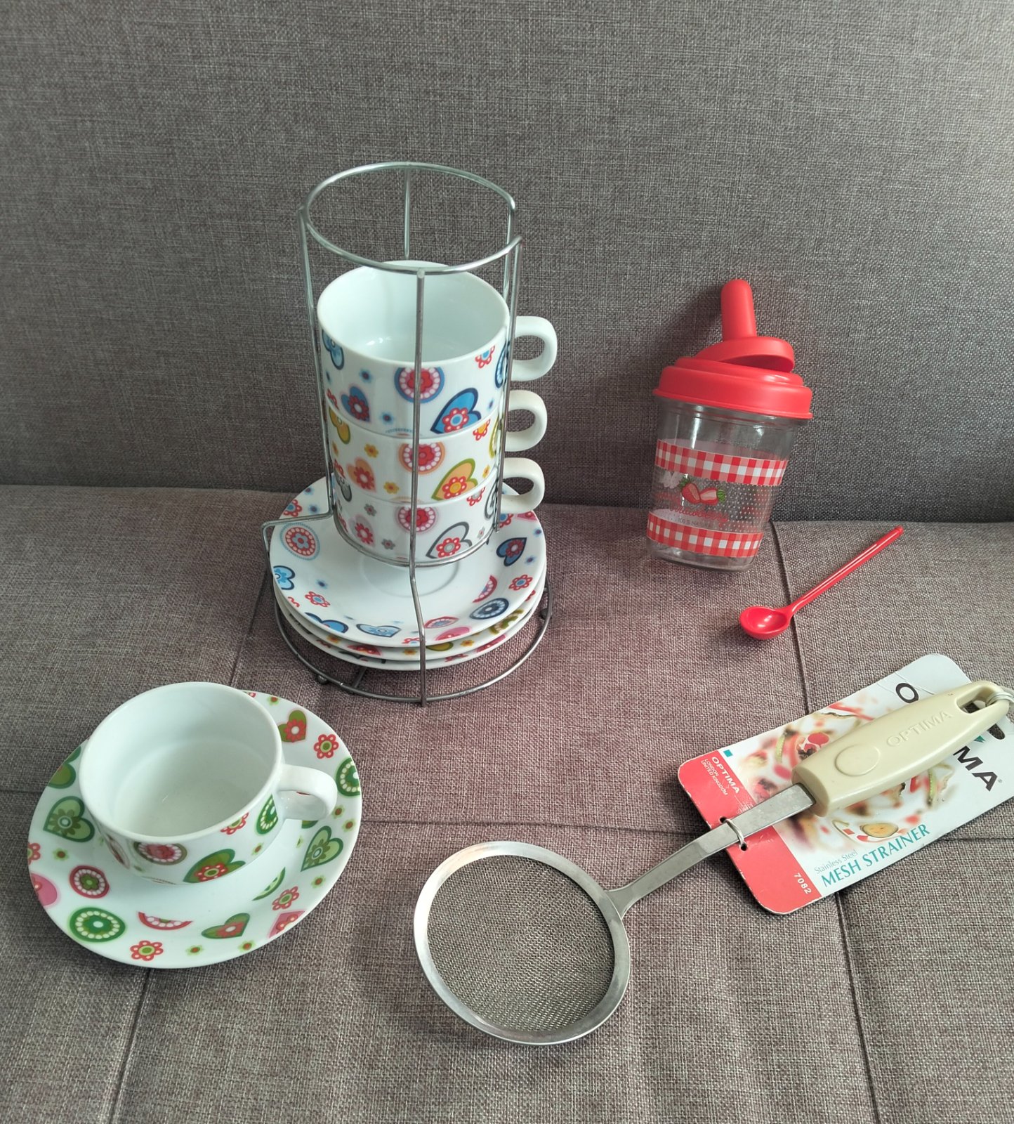 Lot petit déjeuner ❤️ jamais utilisé 