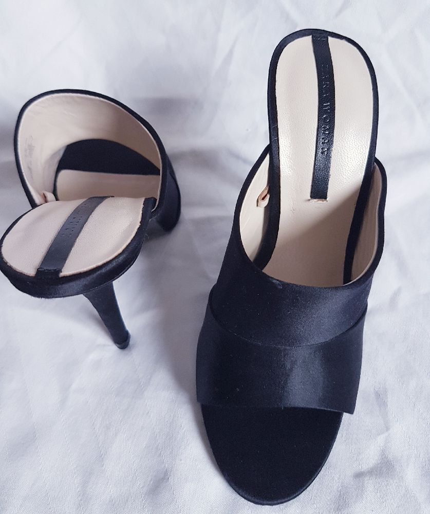 quilted flat mules zara