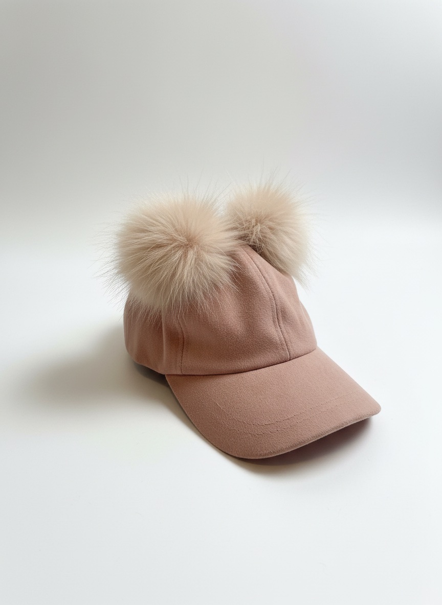 Jolie casquette en dain 