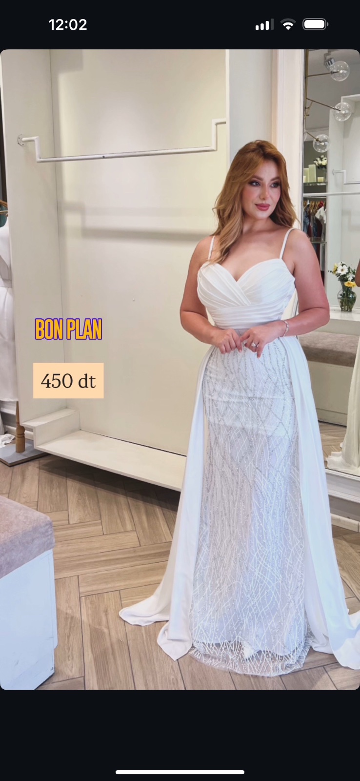 Robe de fiançailles neuf 