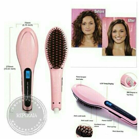 Brosse lissante 