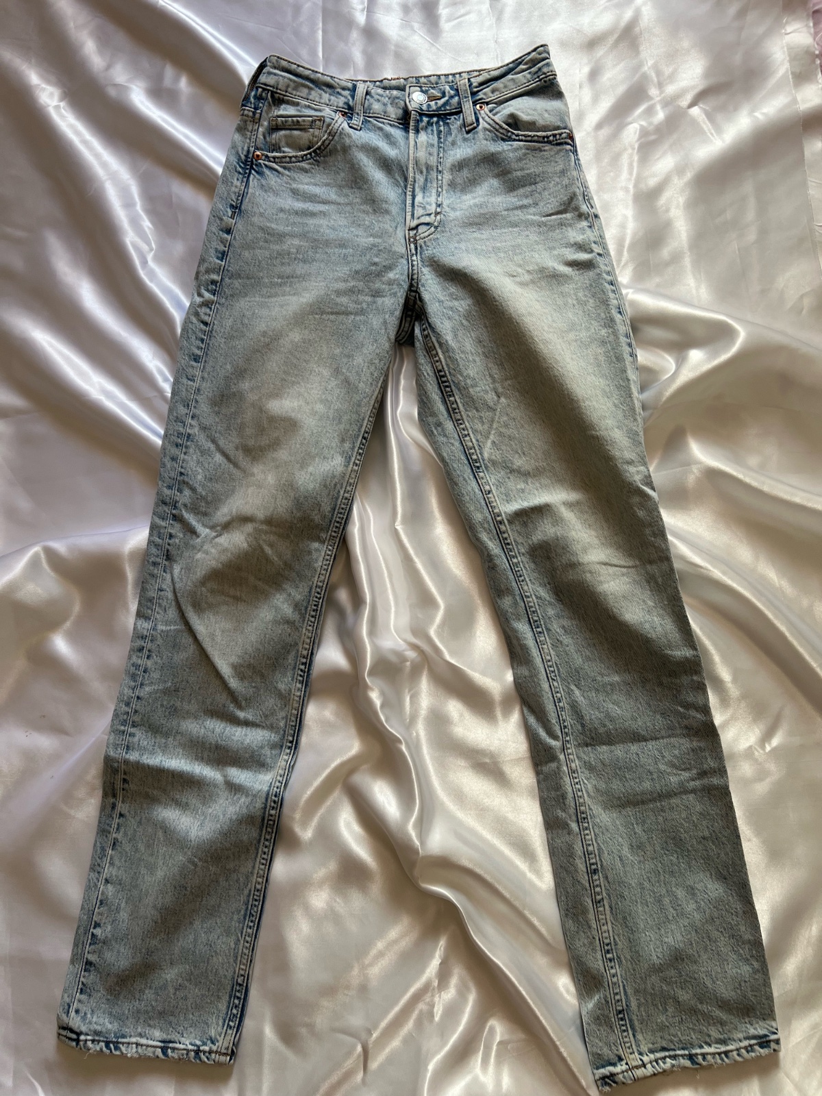Straight jeans😻🩵