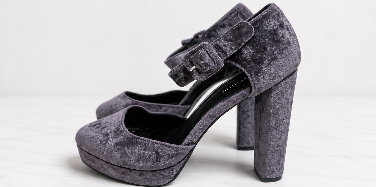 Mary Jabes block heels
