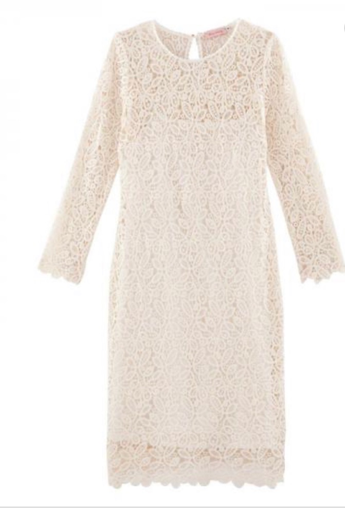 robe dentelle h&m