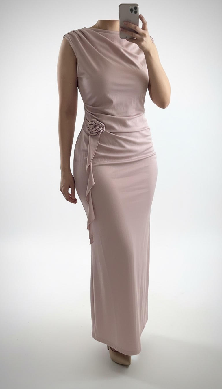 Robe rose taille m jamais portée