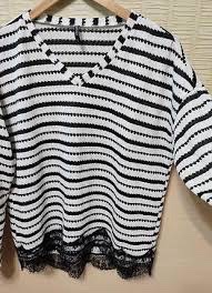 Pull neuf L en maille