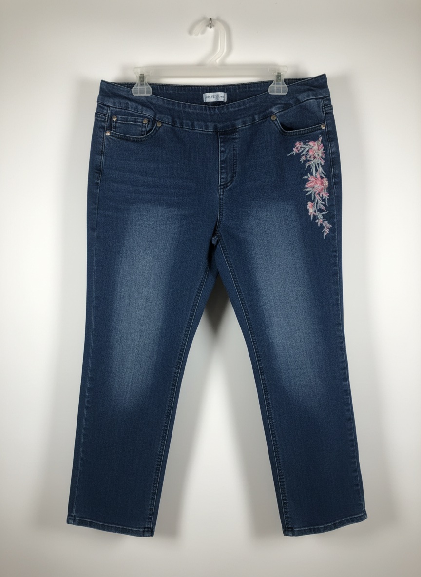 Jean grand taille XL 44 elastique au niveau de taille