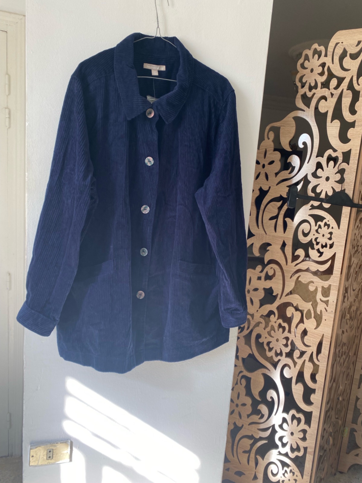  veste  bleu
