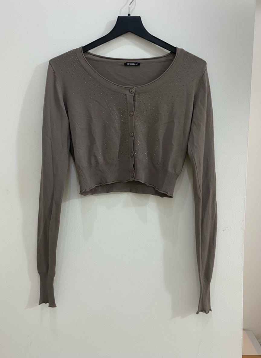 Cardigan en strass lycra M