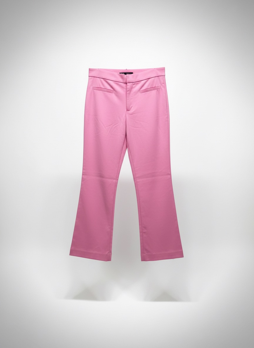 Pantalon rose tendance M zara