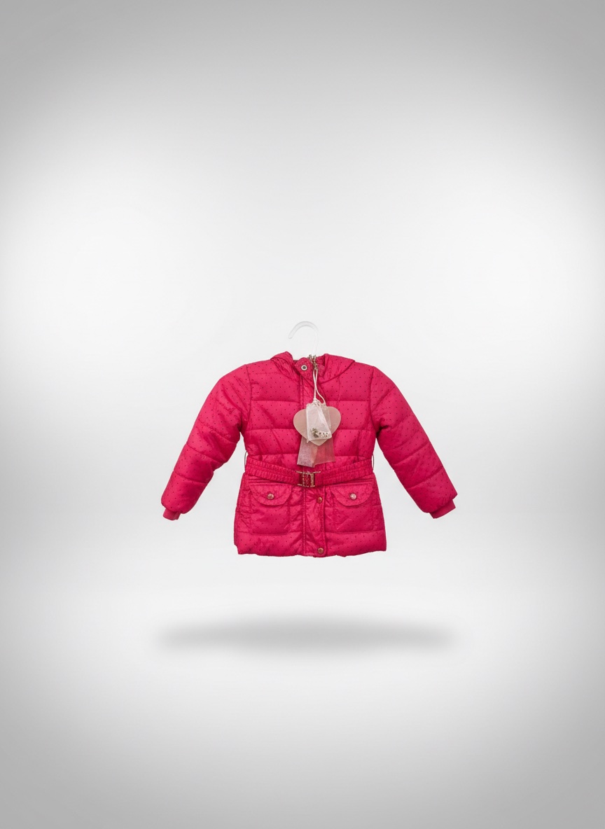 Manteau fillettes 6 mois /23 mois neufs rose 