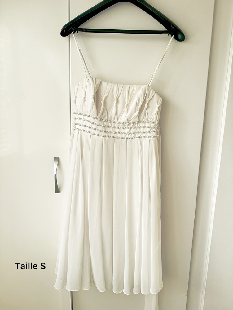 Robe soirée blanche 