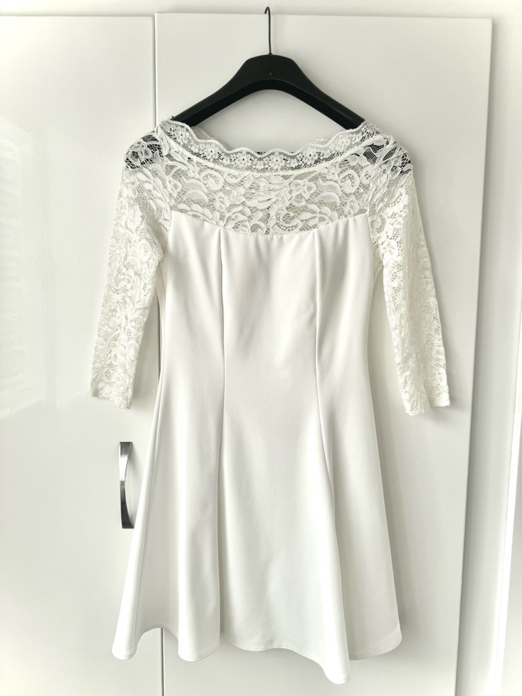 Robe soirée blanche
