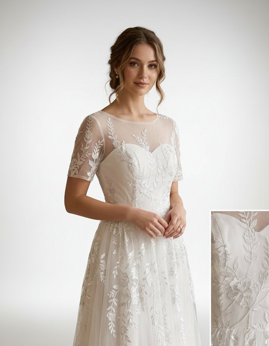 Robe fiançailles- taille L