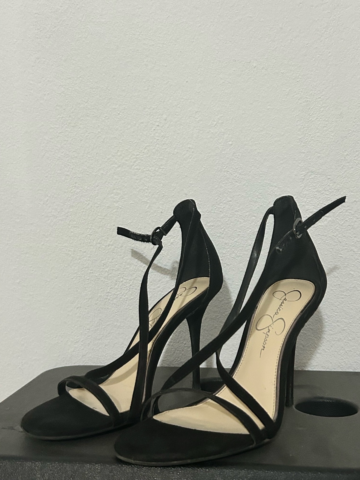 Escarpins à talons aiguilles Jessica Simpson - Noir Suede (Taille 38)