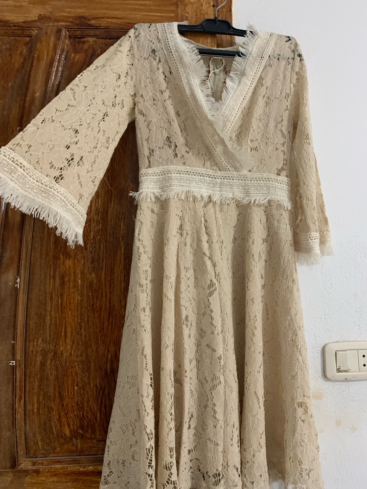 Robe beige