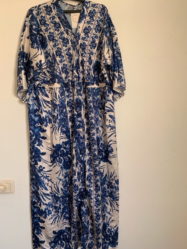Robe chemise satin