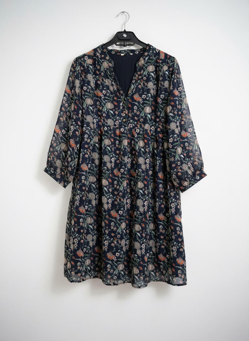 Floral mini dress/chemise