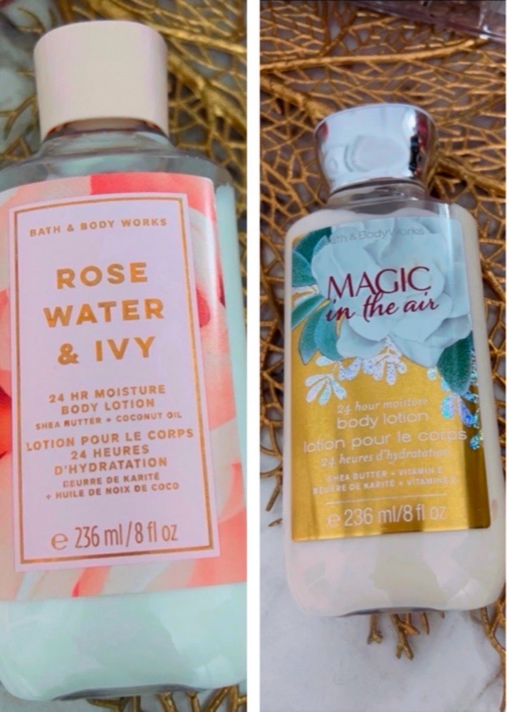Body Lotion bath and body works