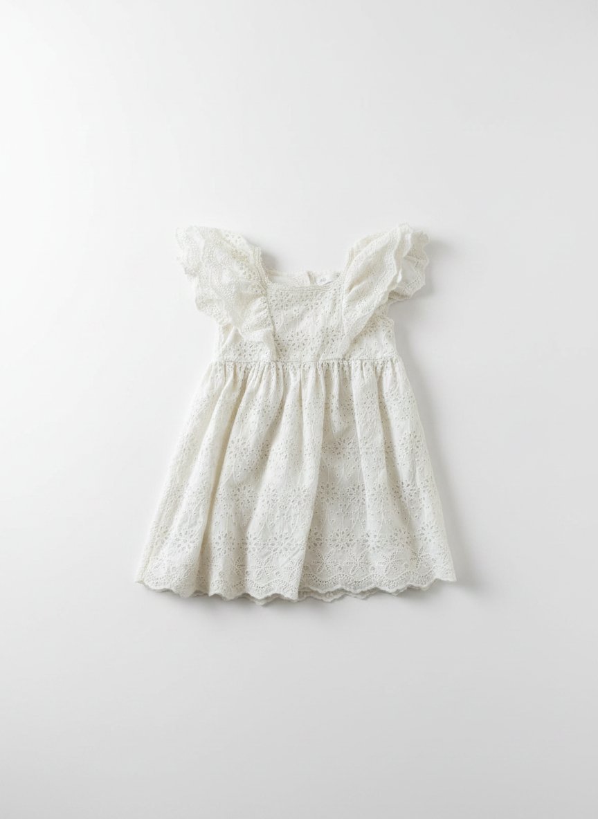 Robe zara en guepure 