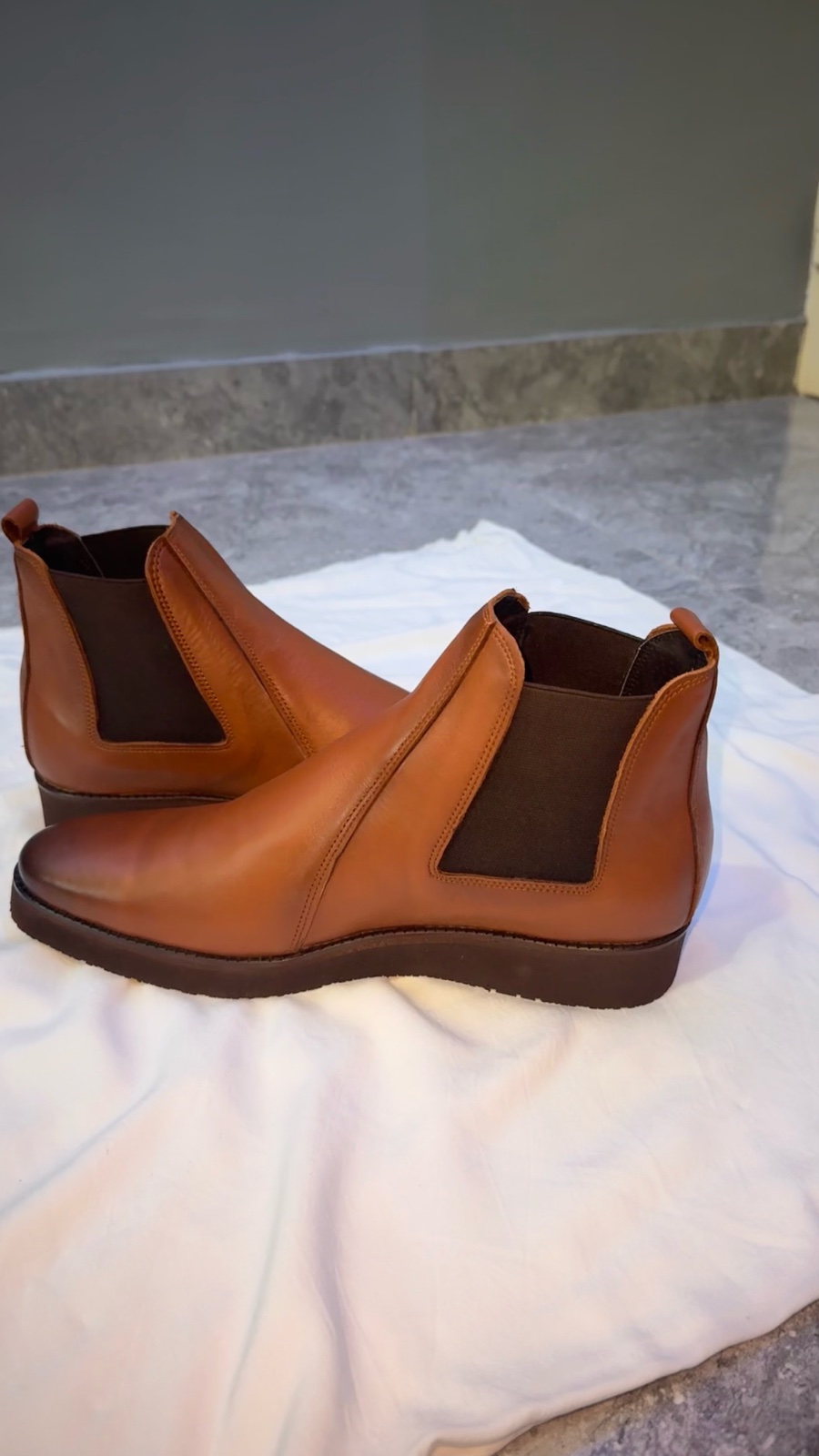 Boots marron neuf taille 42
