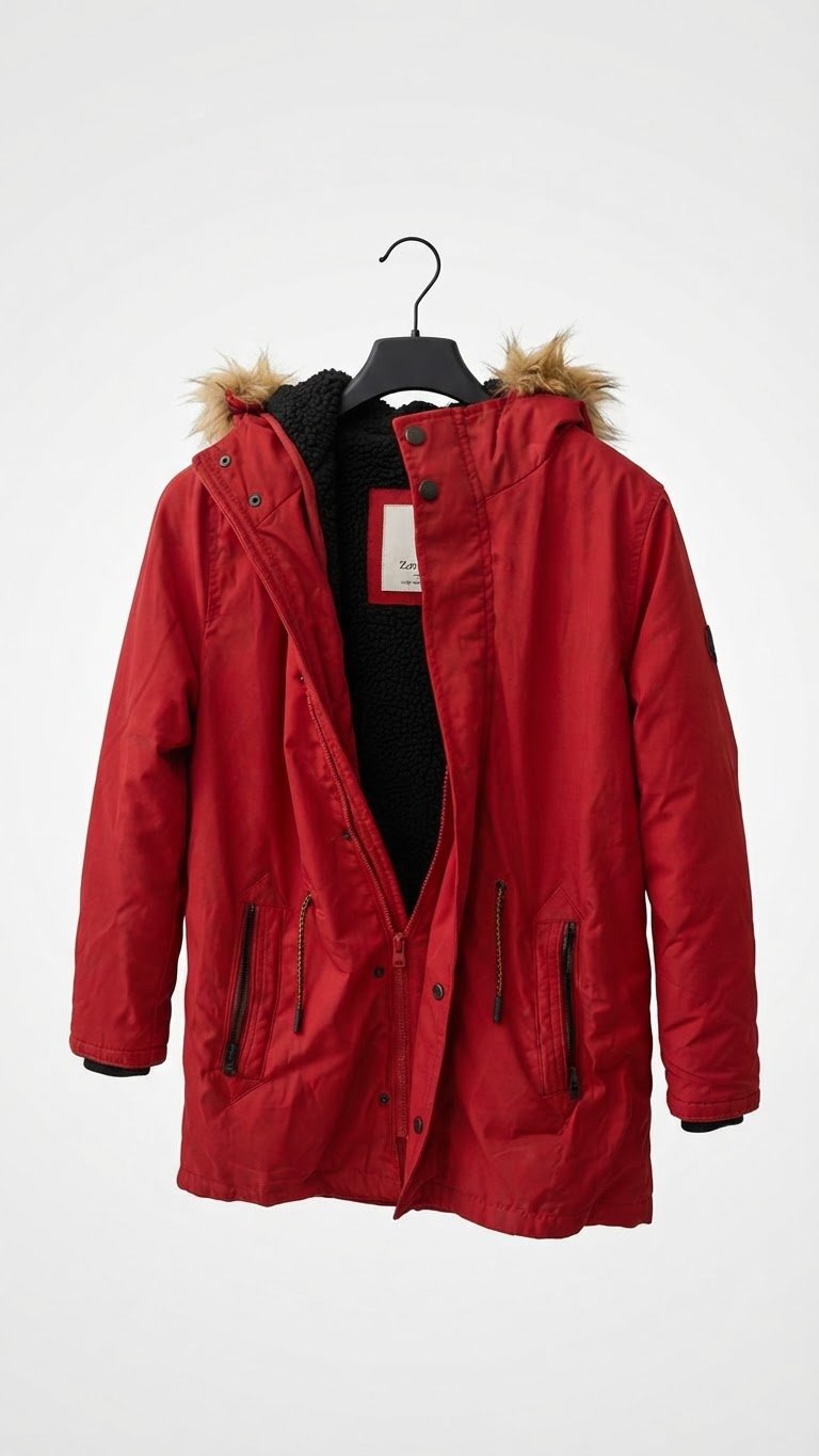 Manteau capuche Zara