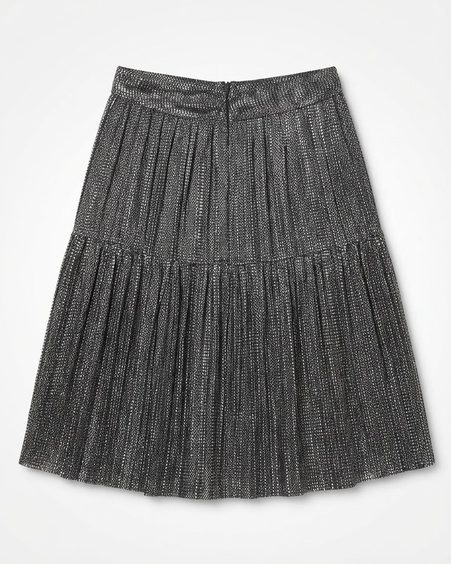 Jupe Naf Naf argentée, taille M