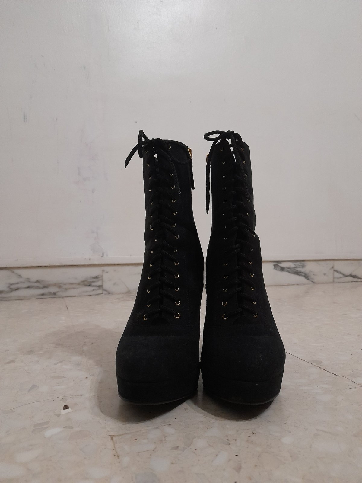 Bottines daim