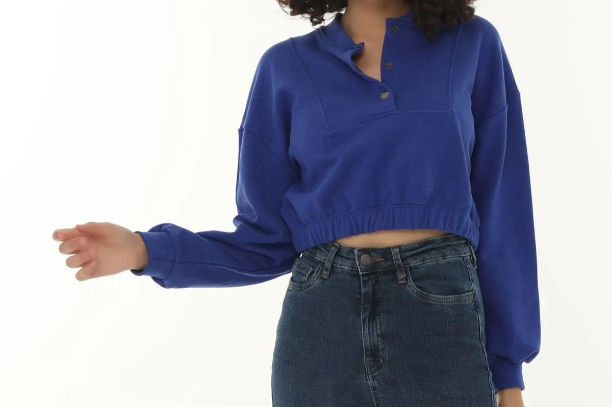 Sweat bleu